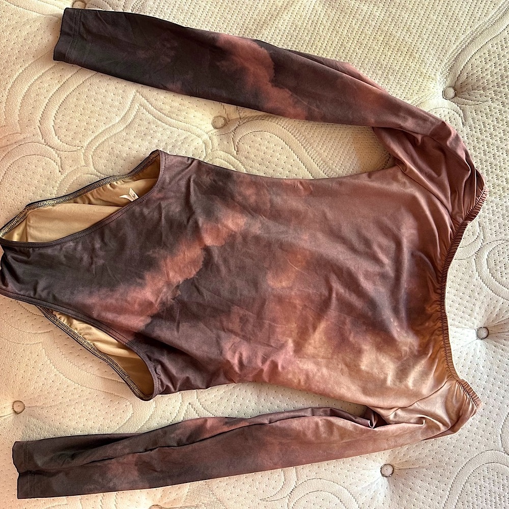 Just a Corpse long sleeve leotard